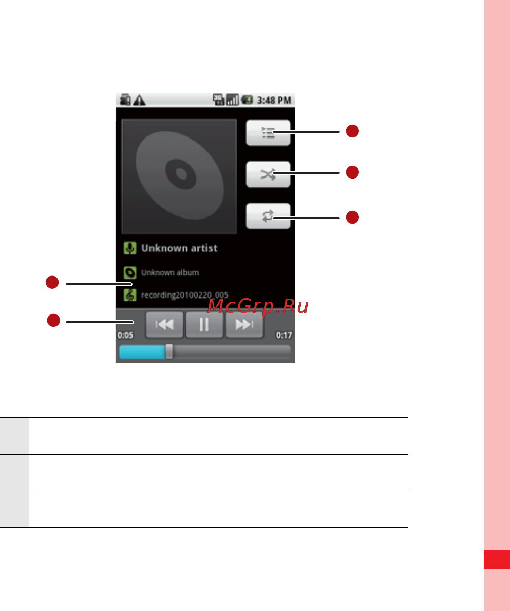 Huawei U8100 [108/187] Music player screen
