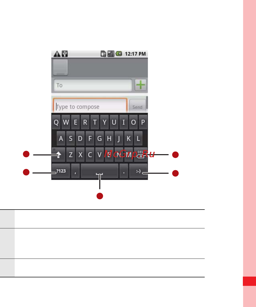 Huawei U8100 [69/187] Using the android keyboard
