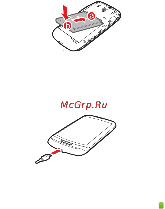 Huawei U8510 Ideos X3 [12/80] Installing the battery