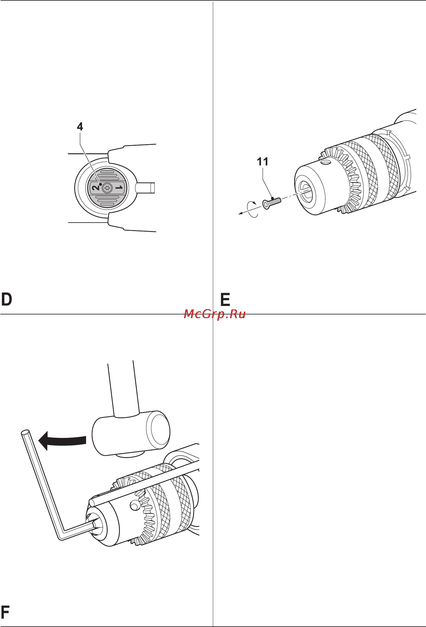 Dewalt D 21805 Инструкция по эксплуатации онлайн [4/16] 3764