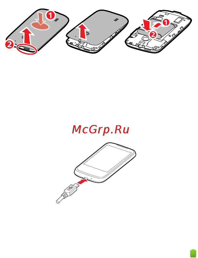 Huawei U8650 Sonic [12/77] Installing the battery