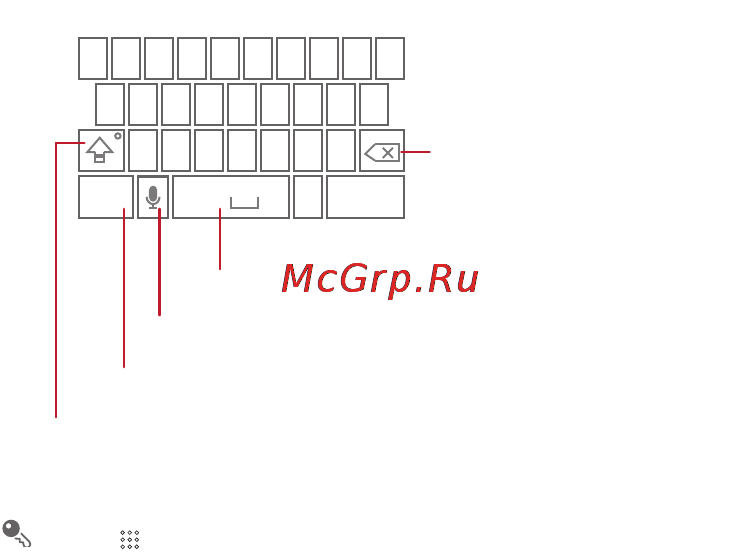 Huawei U8650 Sonic [31/77] Using the landscape keyboard
