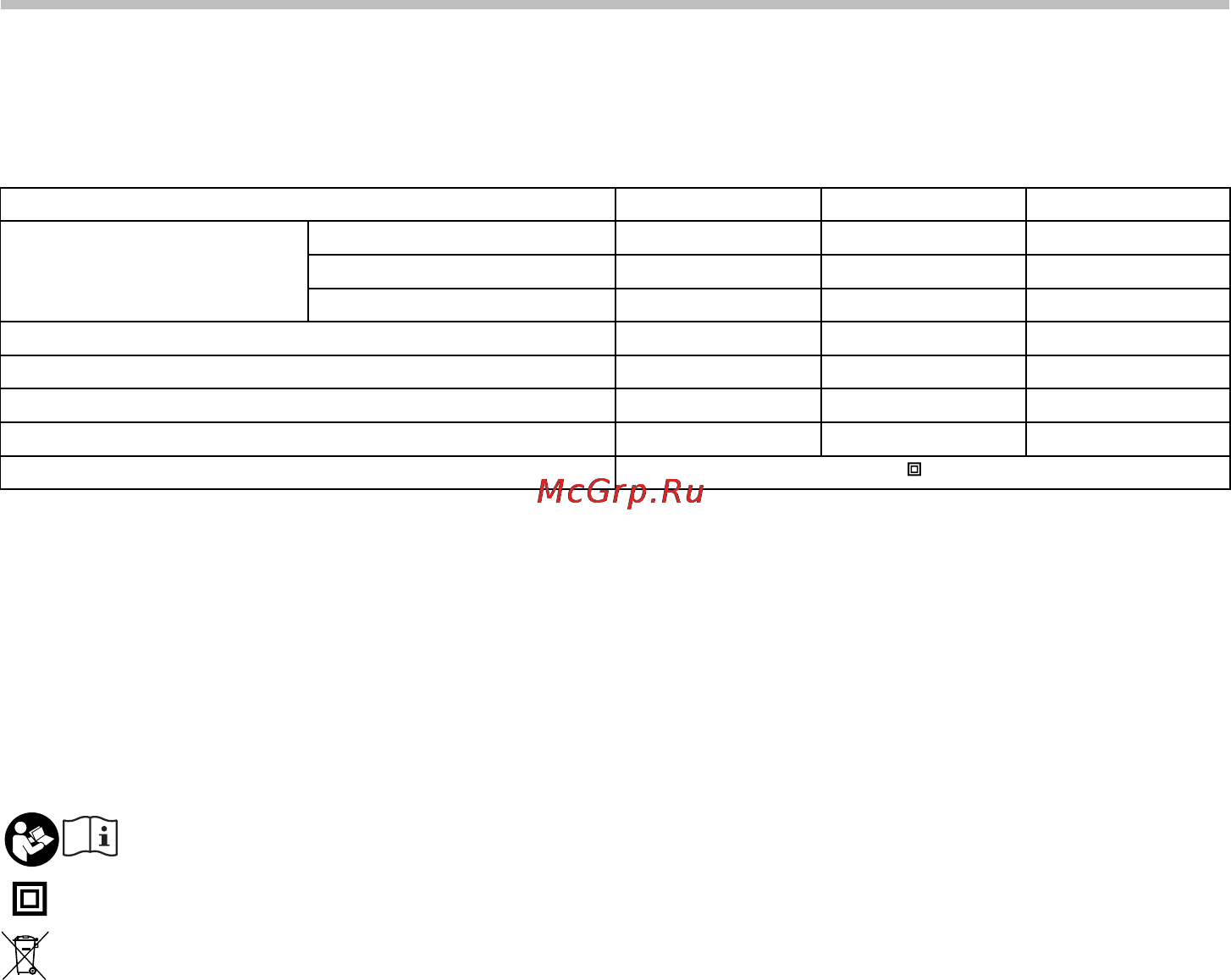 Maktec MT811 [2/12] Технические характеристики