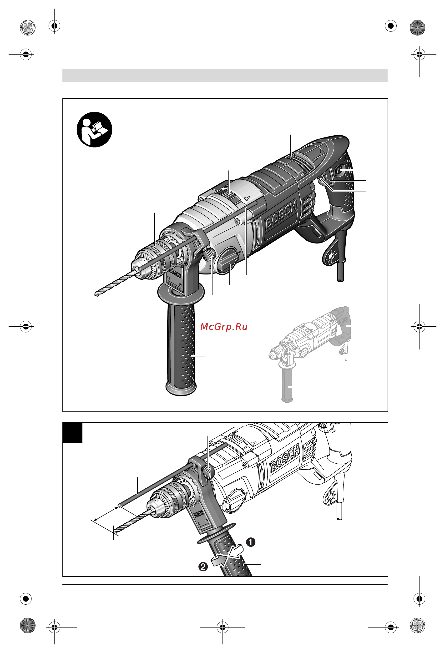 Bosch GSB 162-2 RE 0.601.18B.000 Инструкция по эксплуатации онлайн [4/238] 3797