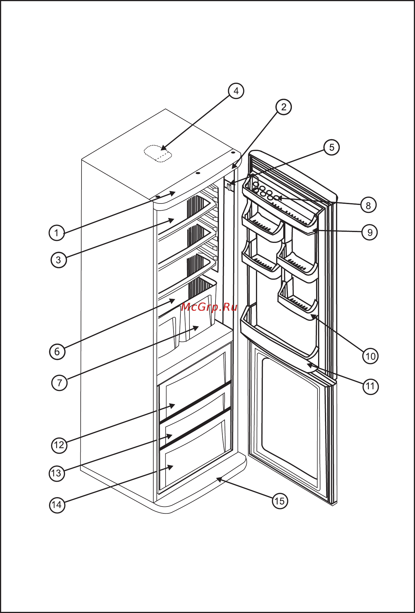 Zanussi ZRB334WO [13/22] Page 13