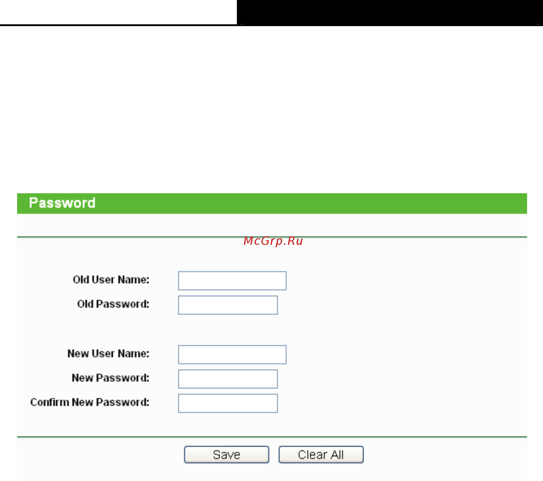 Tp-Link TL-WA801ND [67/76] Password