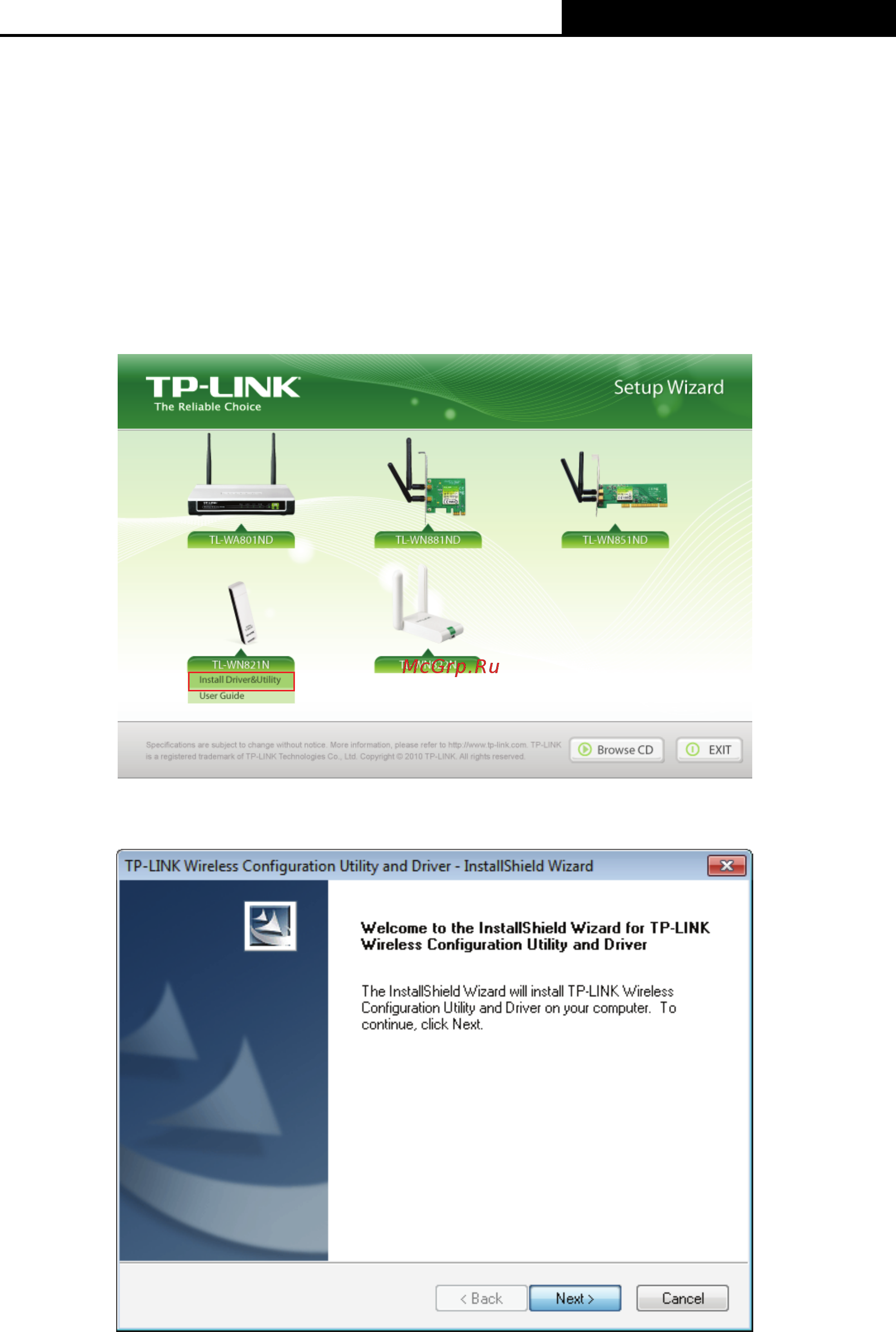 Tp-Link TL-WN722N [12/41] Software installation