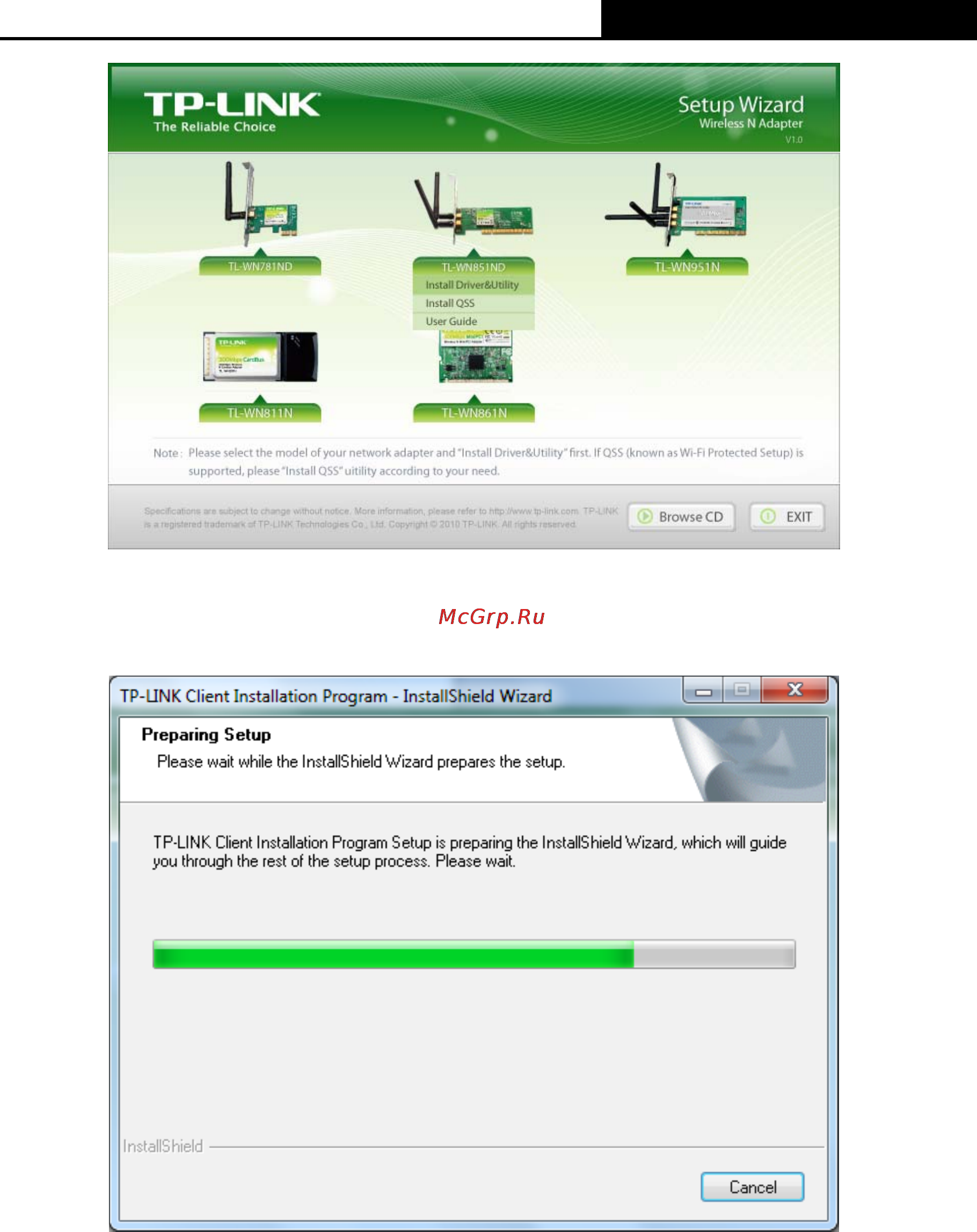 Tp-Link TL-WN851ND Инструкция по эксплуатации онлайн [18/44] 3839