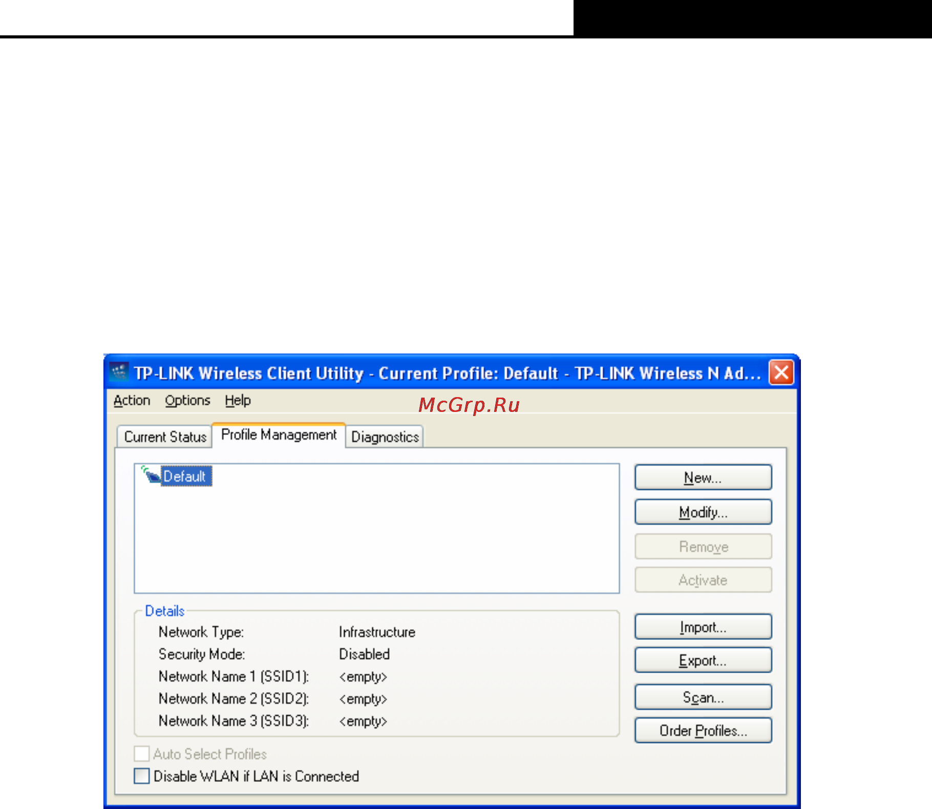 Tp-Link TL-WN851ND [23/44] Add or modify a configuration profile