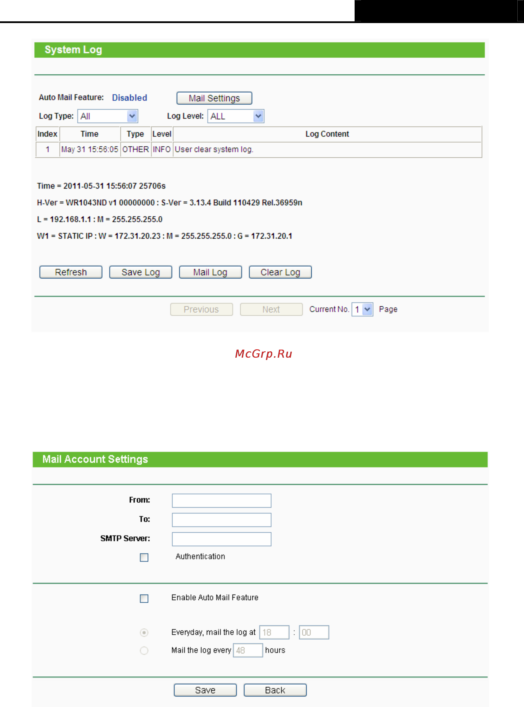 Tp-Link TL-WR1043ND Инструкция по эксплуатации онлайн [108/122] 3863
