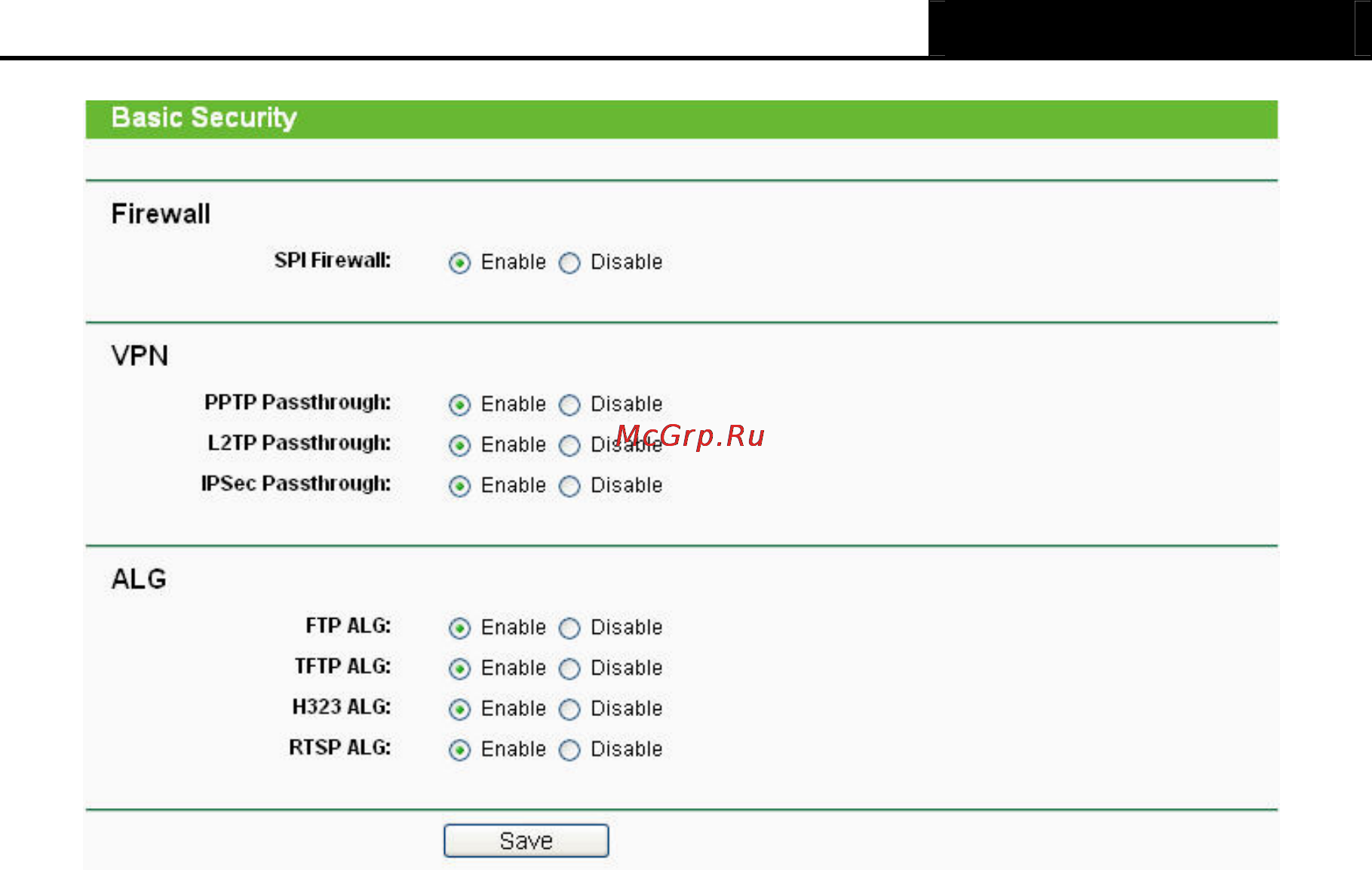 Tp-Link TL-WR1043ND Инструкция по эксплуатации онлайн [72/122] 3863