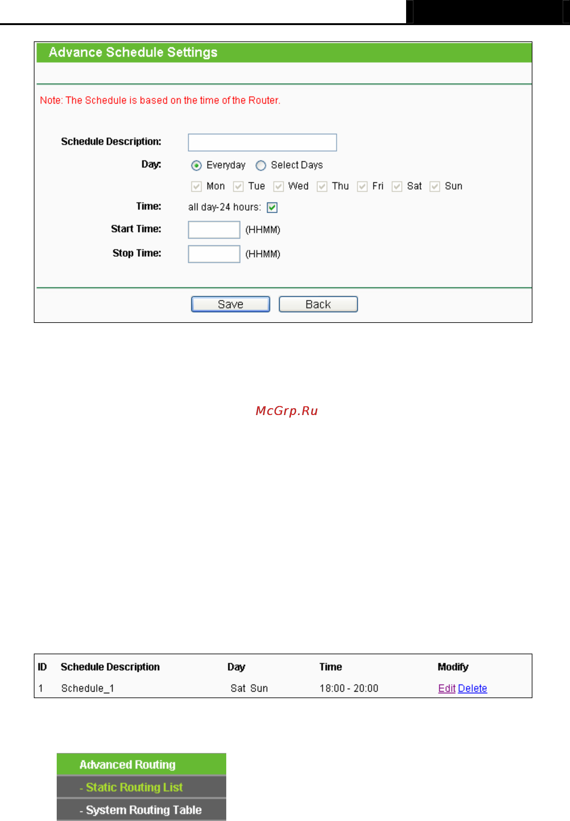 Tp-Link TL-WR940N [79/112] Advanced routing