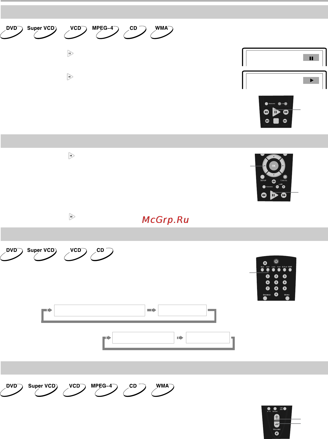 BBK DV917HD [17/43] Основные операции