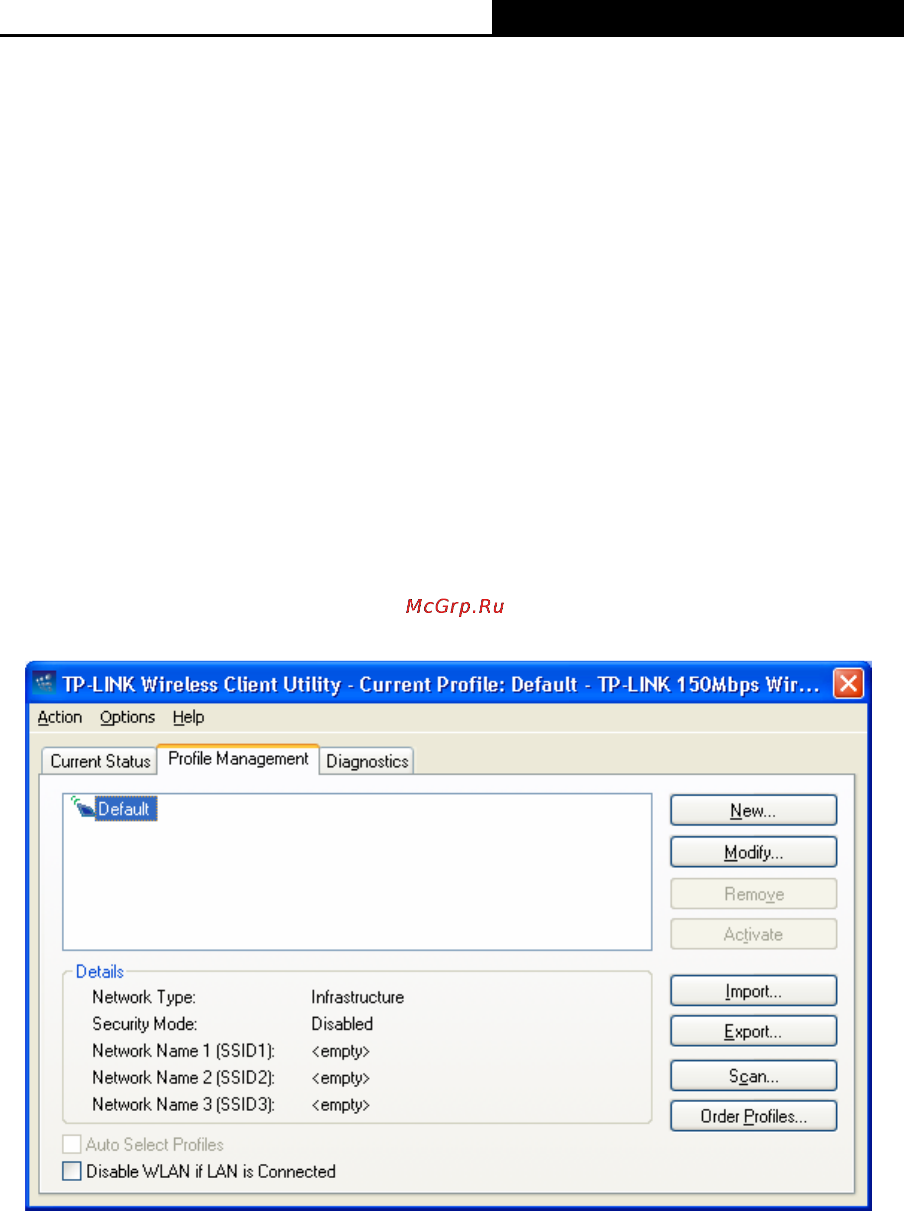 Tp-Link TL-WN721N [23/47] Profile management