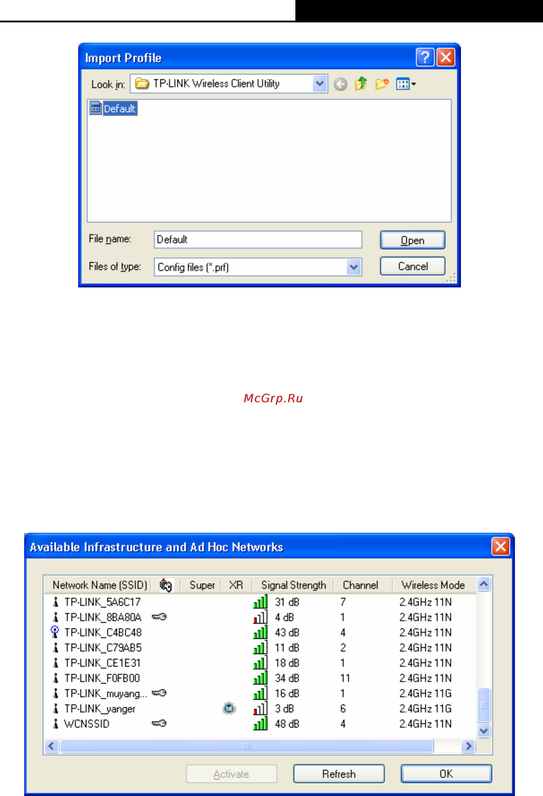 Tp-Link TL-WN721N [30/47] Scan available networks