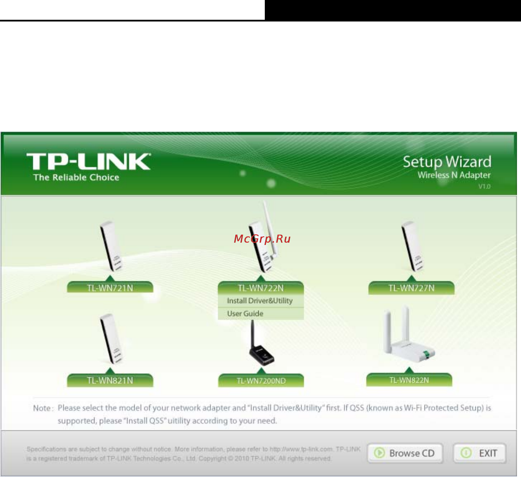Tp-Link TL-WN722NC [19/49] For windows 7