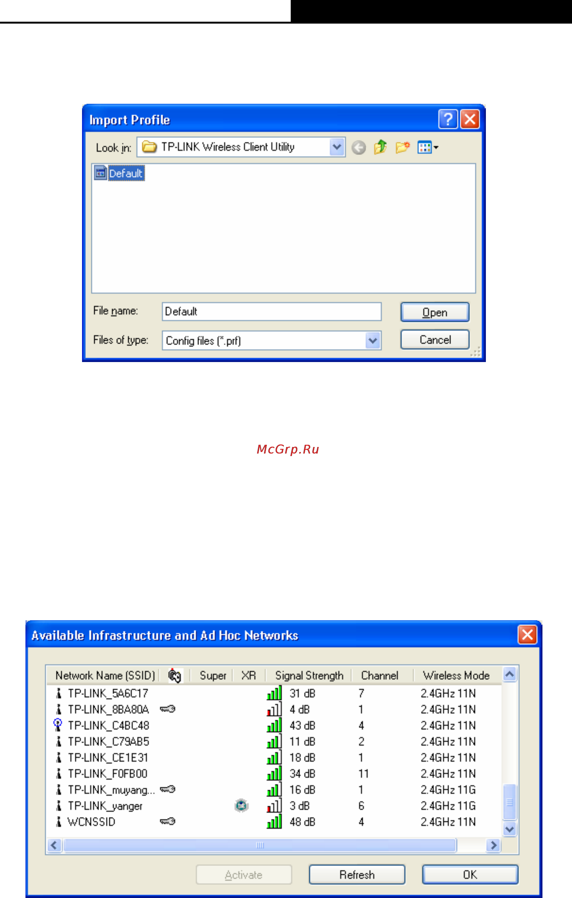 Tp-Link TL-WN722NC [32/49] Scan available networks