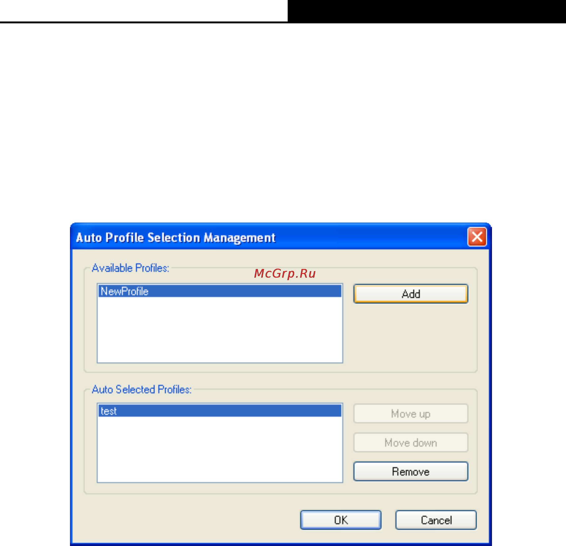 Tp-Link TL-WN722NC [33/49] Auto profile selection management