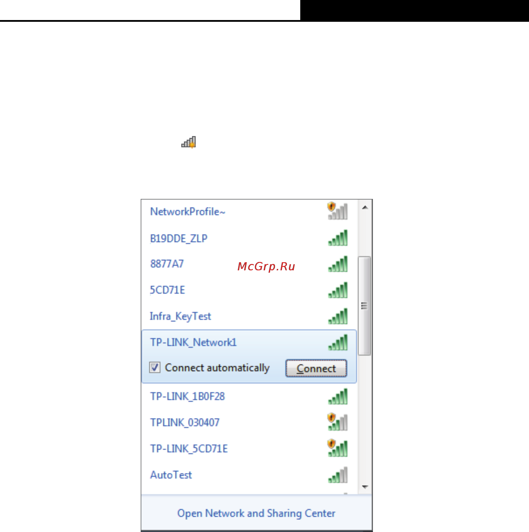 Tp-Link TL-WN751ND [22/40] To connect using windows built in wireless utility
