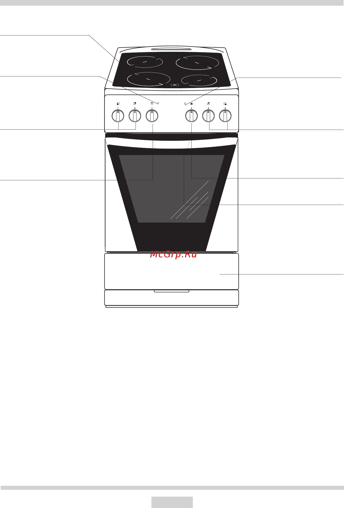 Hansa FCCX 52014014 [41/68] Bedienelemente