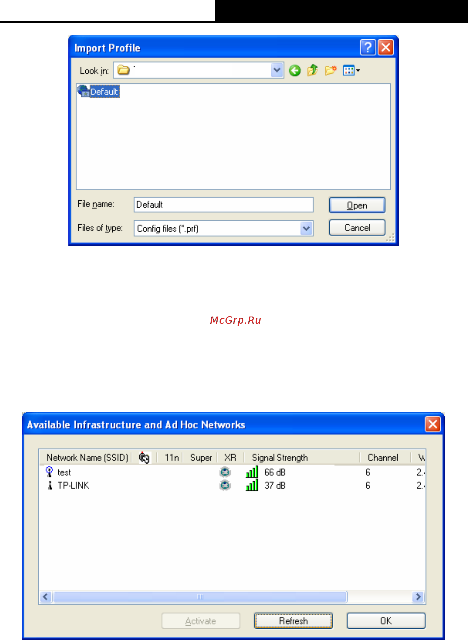Tp-Link TL-WN781ND [30/45] Auto profile selection management
