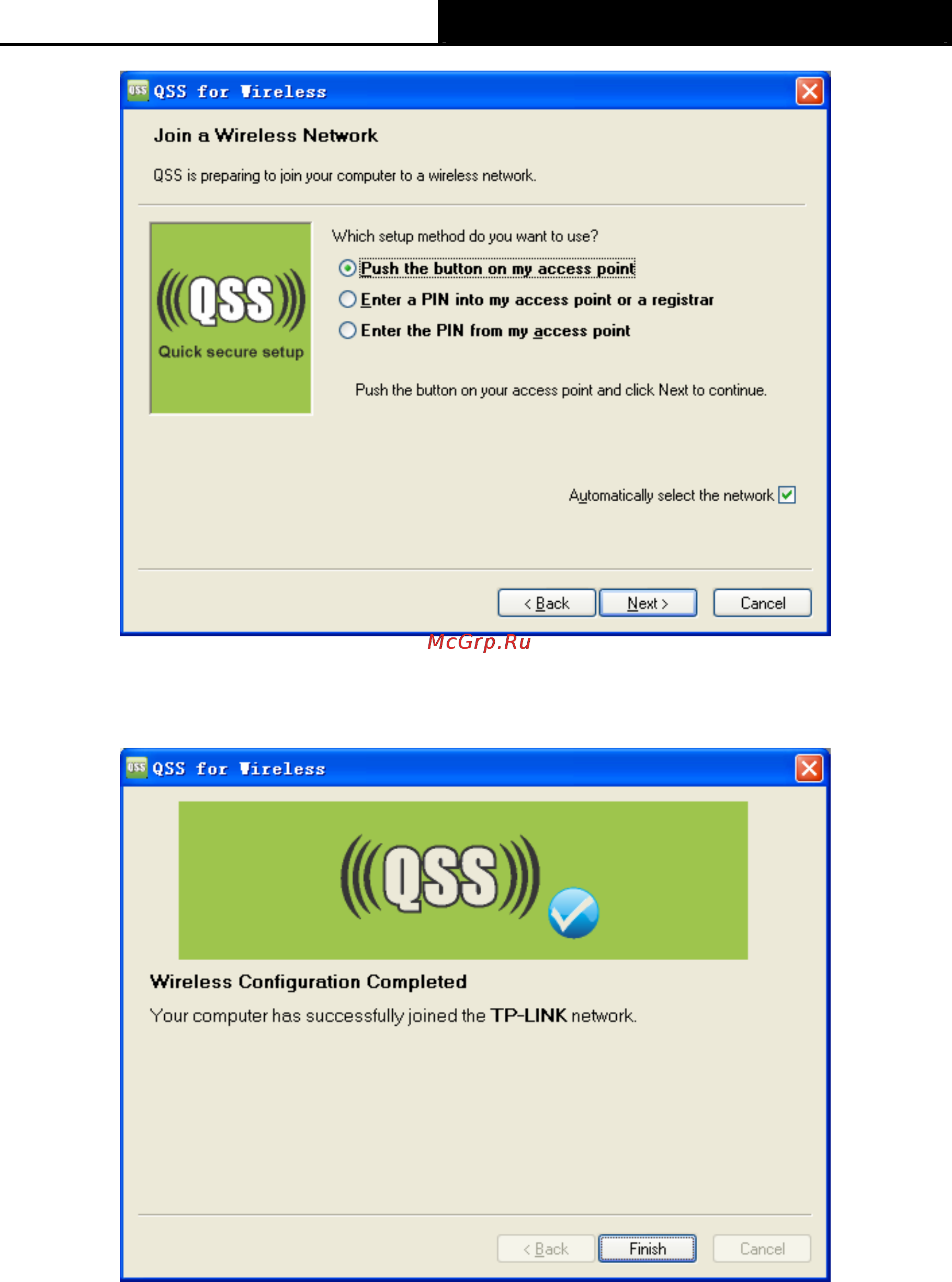 Tp-Link TL-WN781ND [40/45] Pin method