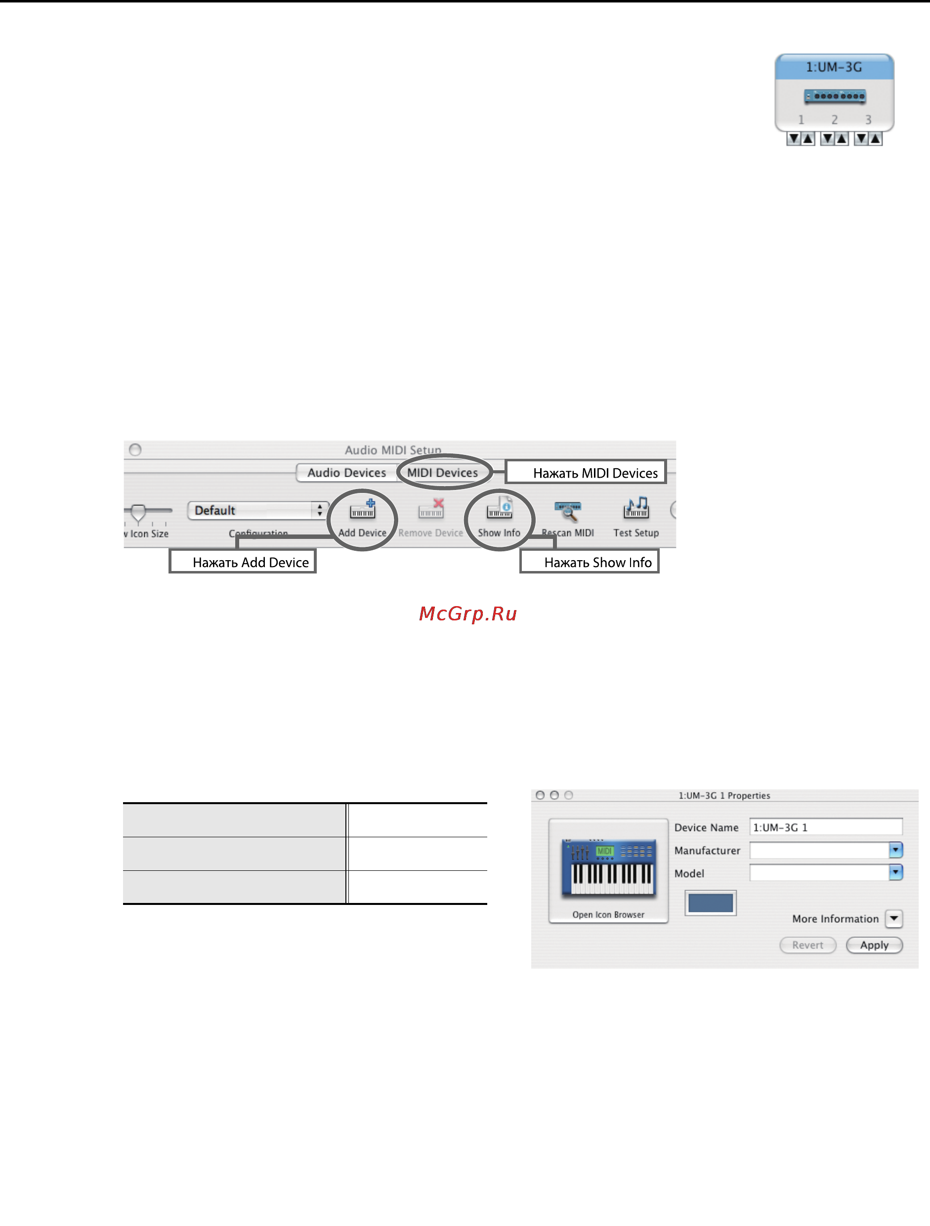 Cakewalk UM-3G [21/49] Является номером um 3g unit