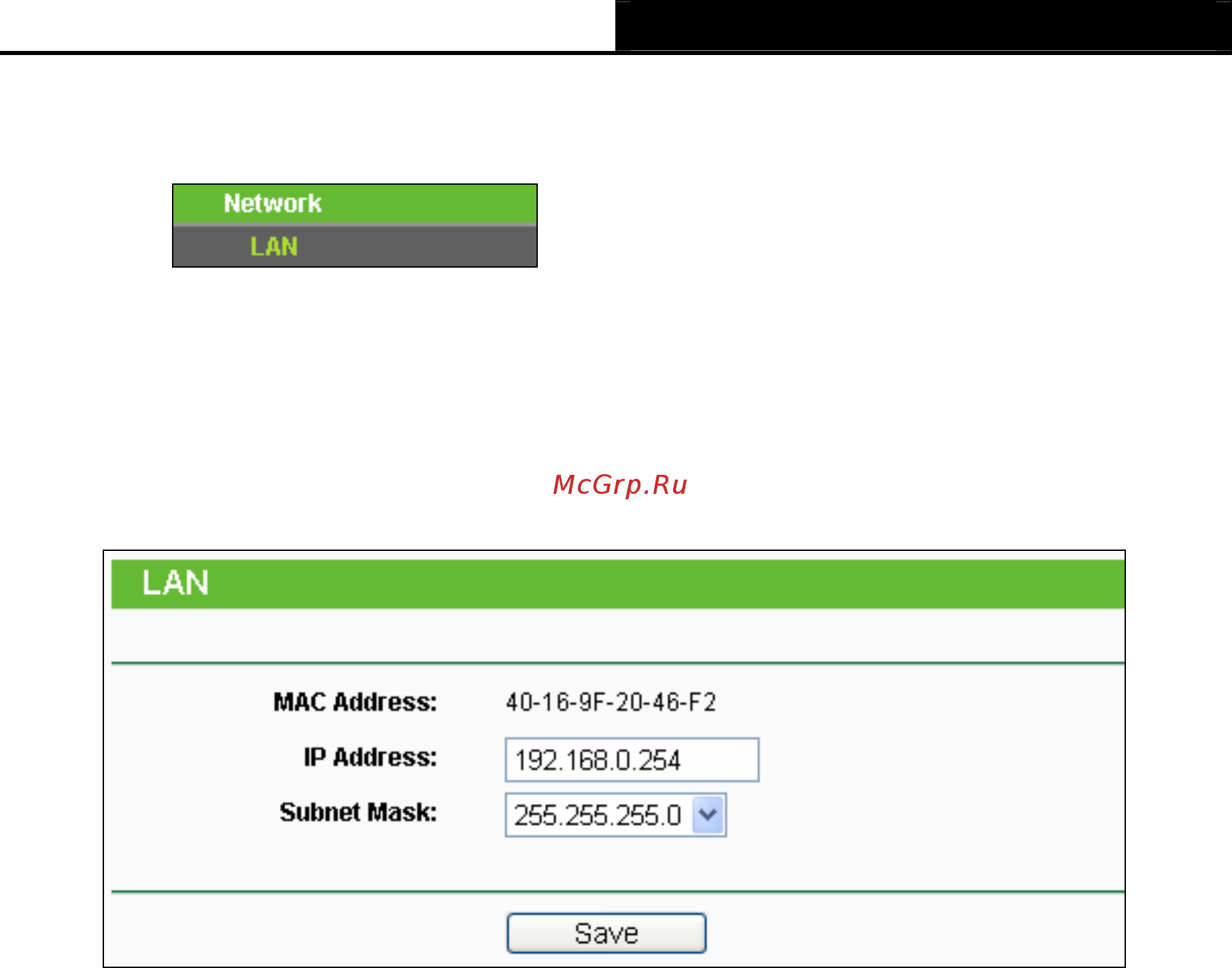 Tp-Link TL-WR700N [37/175] Network