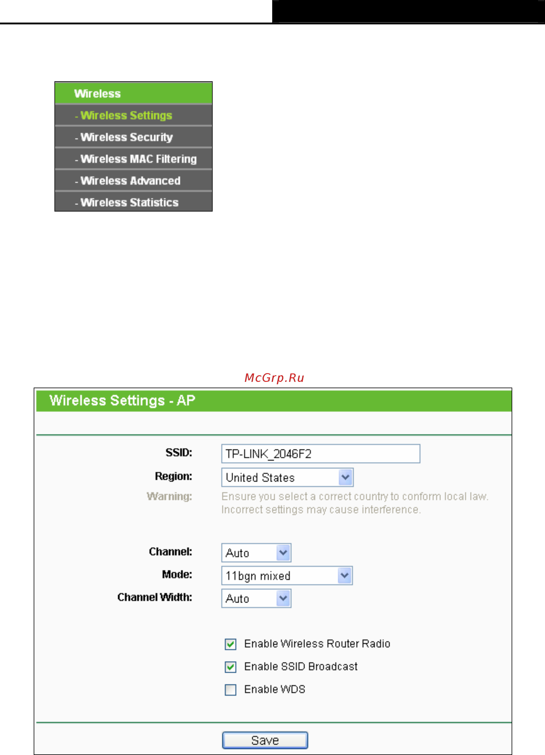 Tp-Link TL-WR700N [38/175] Wireless