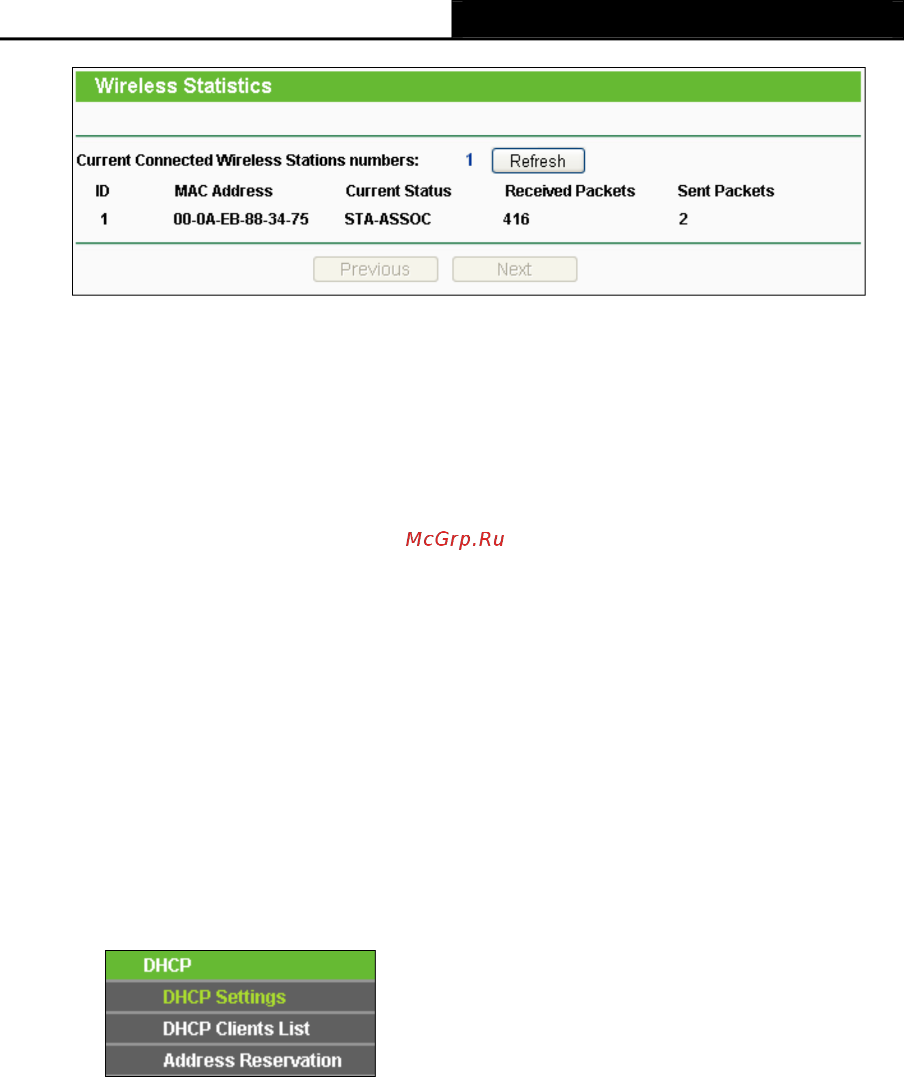 Tp-Link TL-WR700N [80/175] Dhcp settings