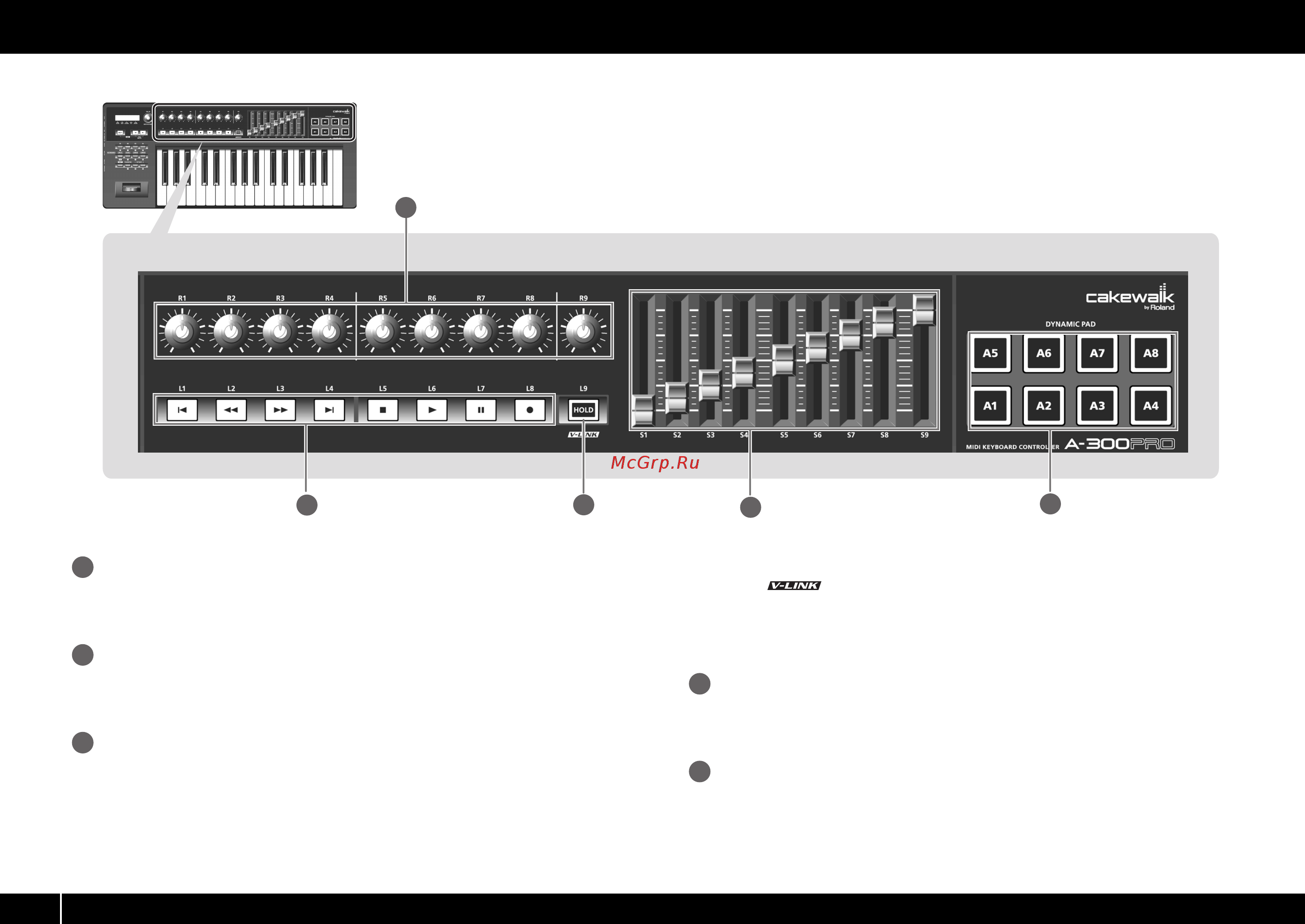 Cakewalk A-300PRO [10/87] Ф кнопка hold