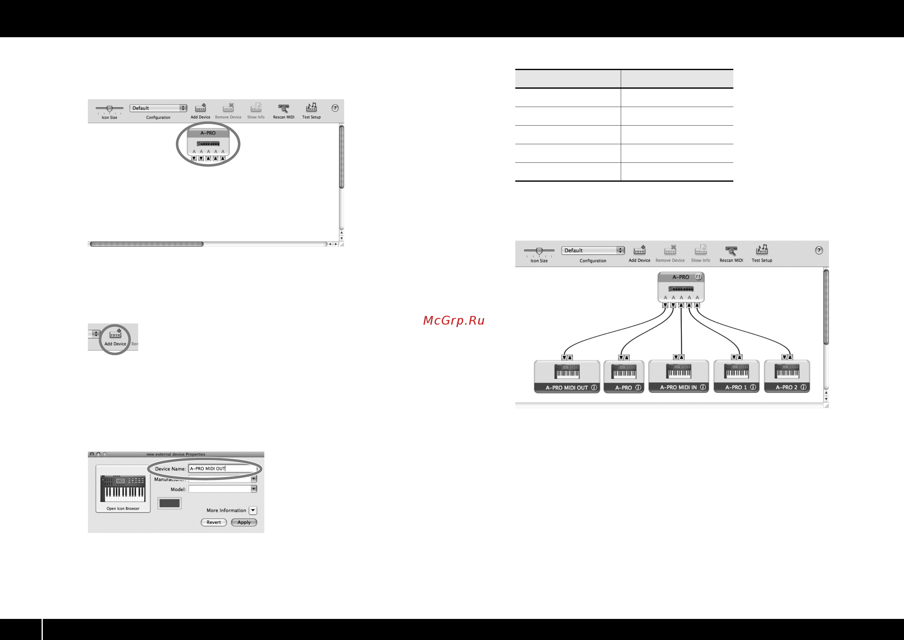 Cakewalk A-800PRO [18/87] Убедитесь что a pro отображается в диалоговом окне midi