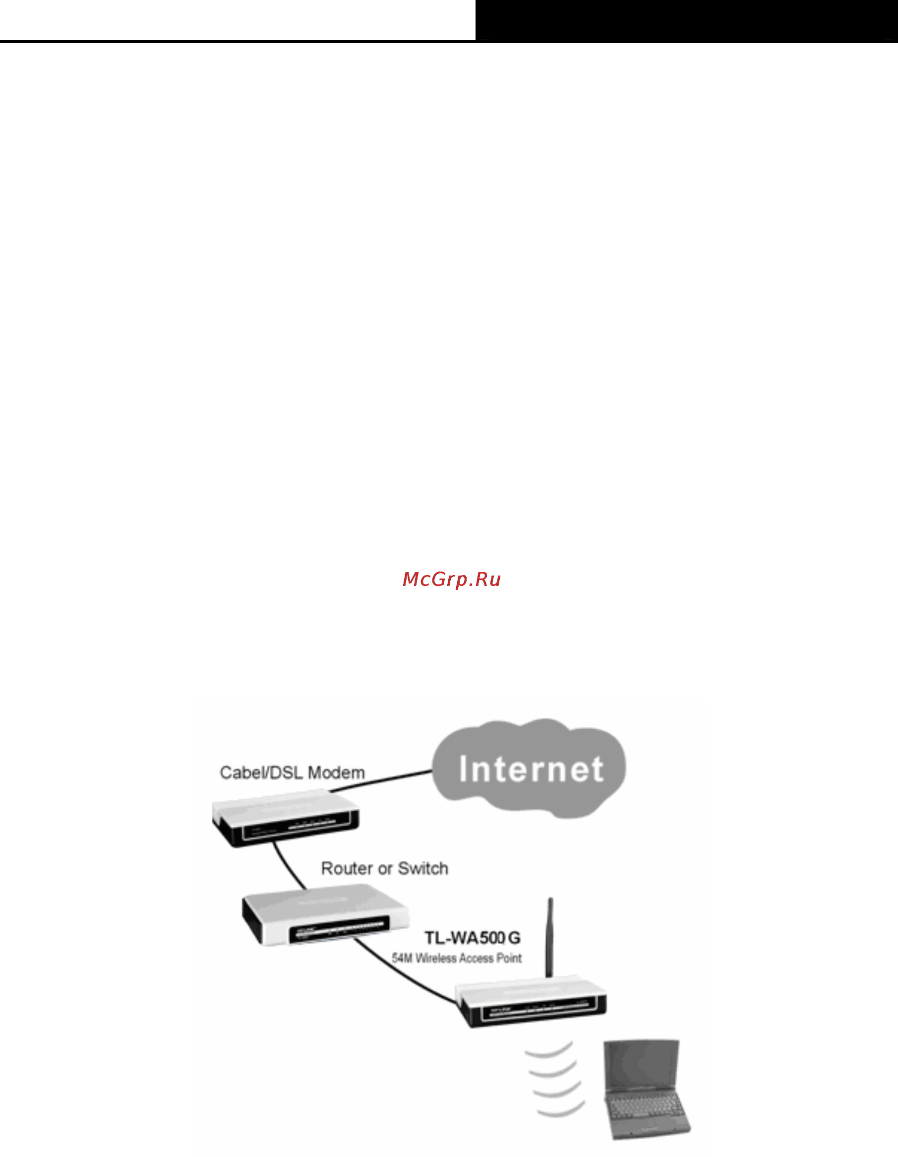 Tp-Link TL-WA500G [46/53] Appendix a application example