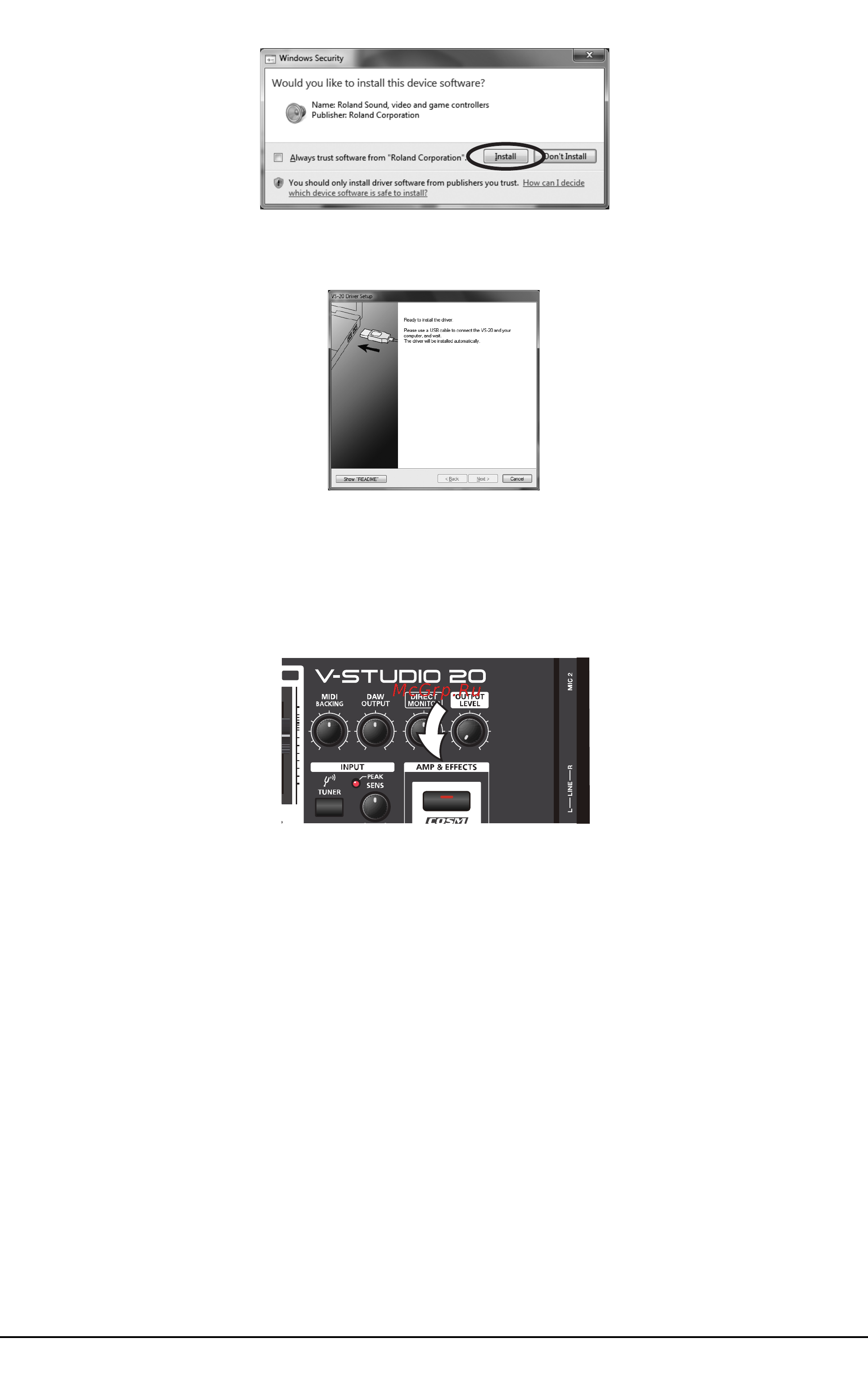 Cakewalk V-STUDIO 20 (VS-20) [11/42] Roland v studio 20 руководство пользователя 11