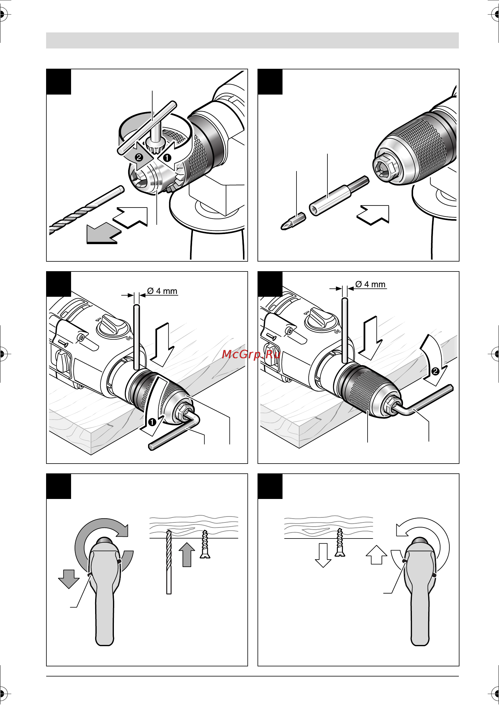 Bosch GSB 20-2 RCE Инструкция по эксплуатации онлайн [5/145] 3972