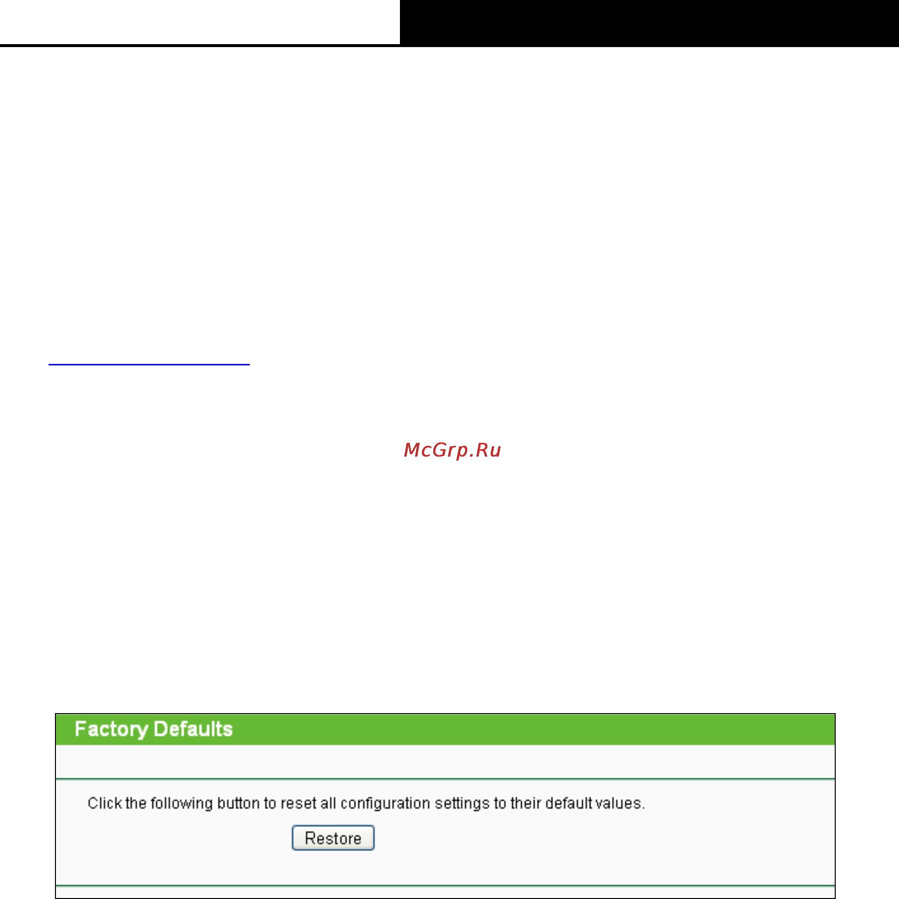 Tp-Link TL-WA730RE [53/64] Factory defaults