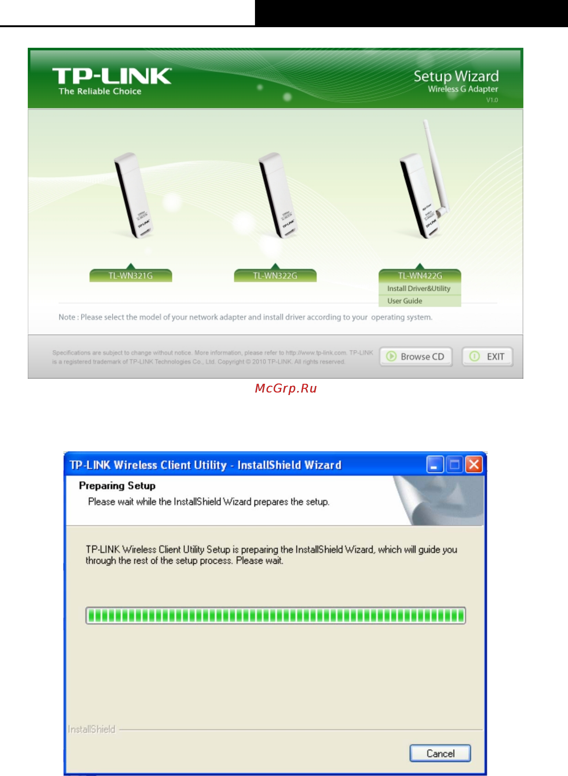 Tp-Link TL-WN422G Инструкция по эксплуатации онлайн [13/46] 39503