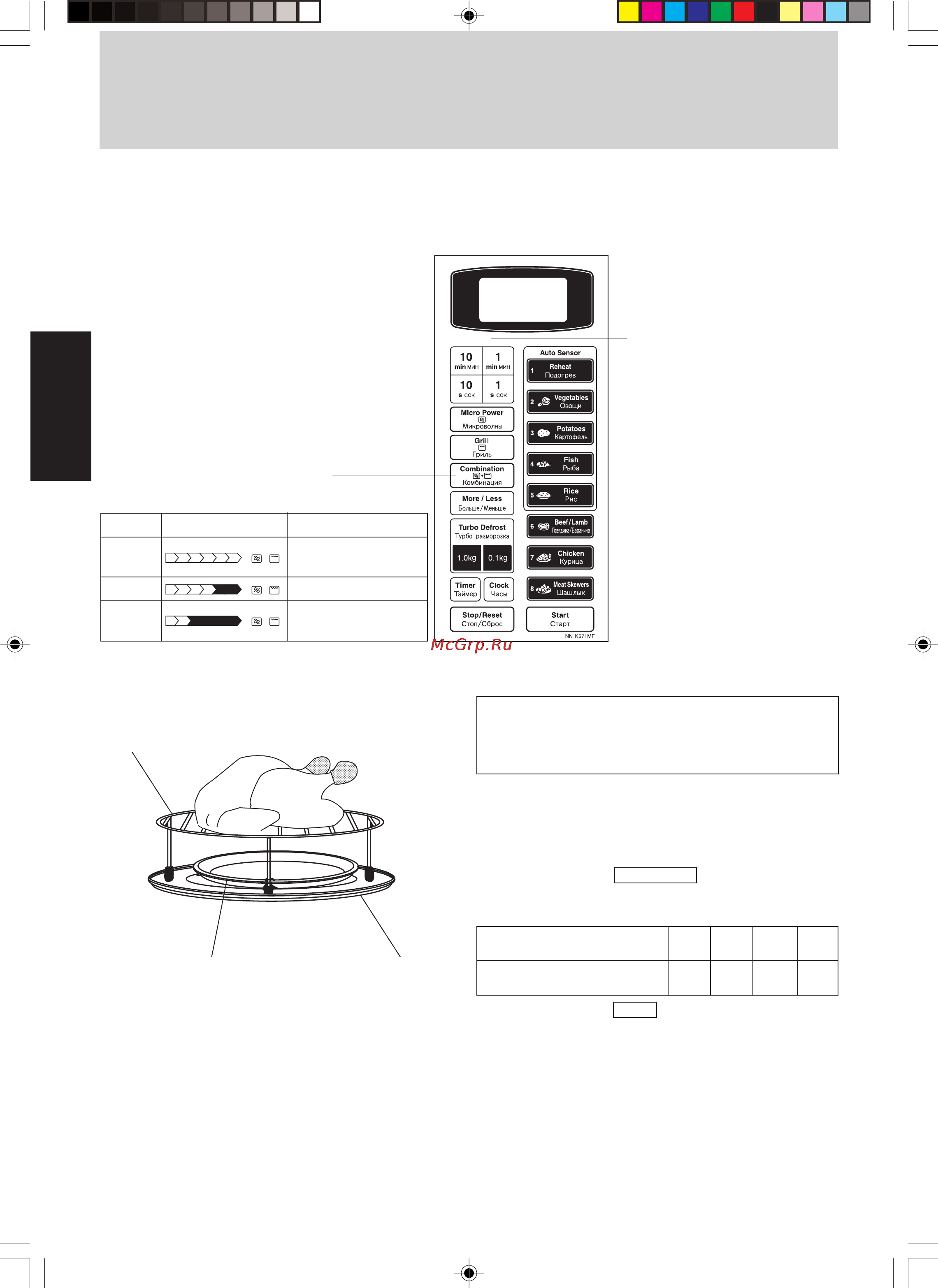 Panasonic NN-K571MF [10/14] Установите время приготовления