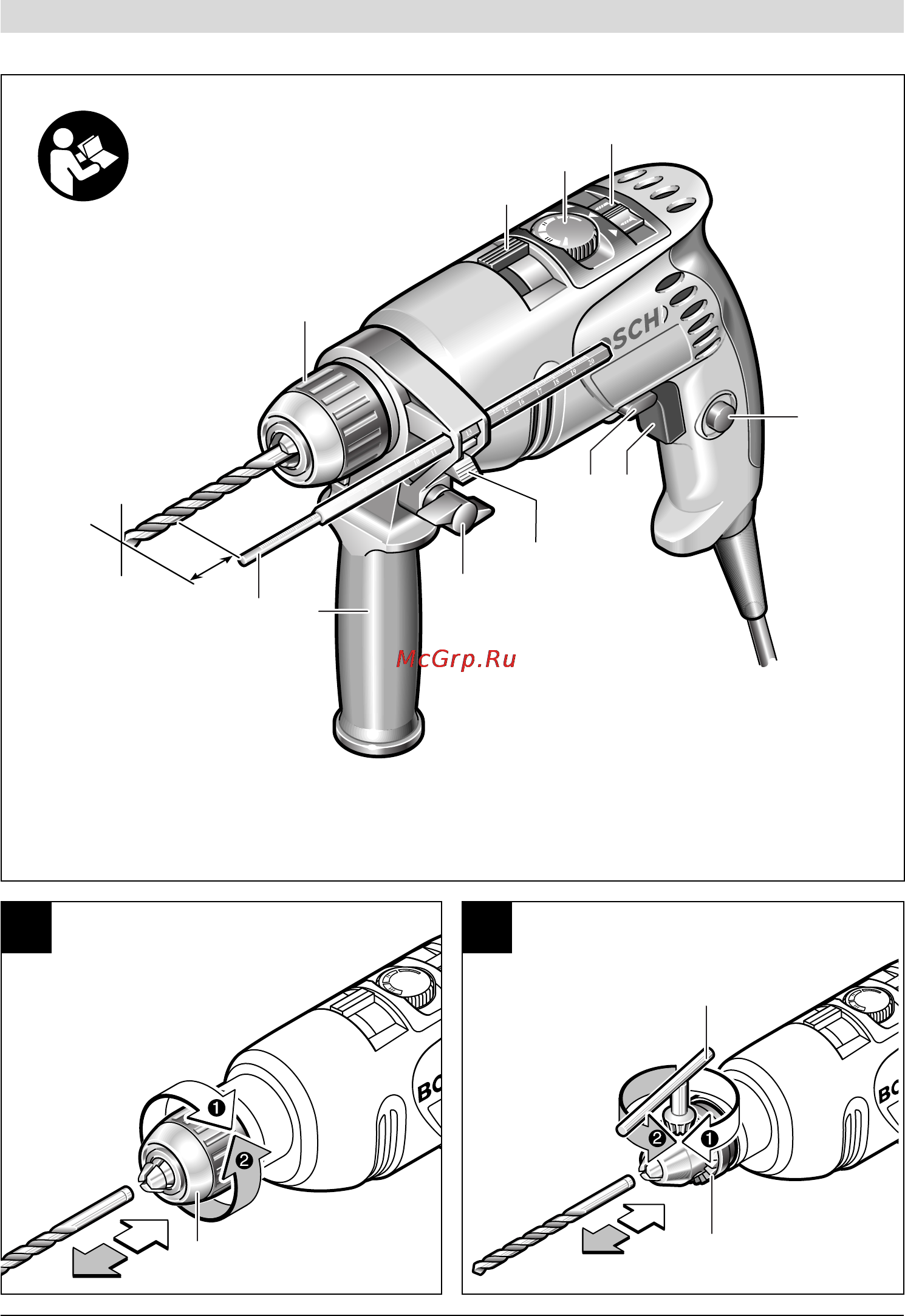 Bosch PSB 1000 RPE 0603386865 Инструкция по эксплуатации онлайн [3/123] 4051
