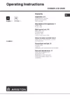 Hotpoint-Ariston C3V M57 W RU Инструкция по эксплуатации