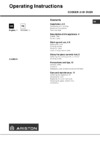 Hotpoint-Ariston C3V M57 W RU Инструкция по эксплуатации