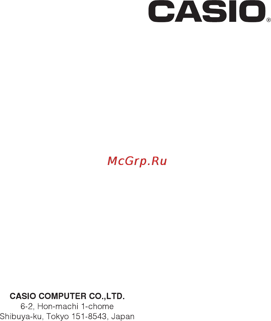 Casio WK-110 Инструкция по эксплуатации онлайн [71/71] 4141
