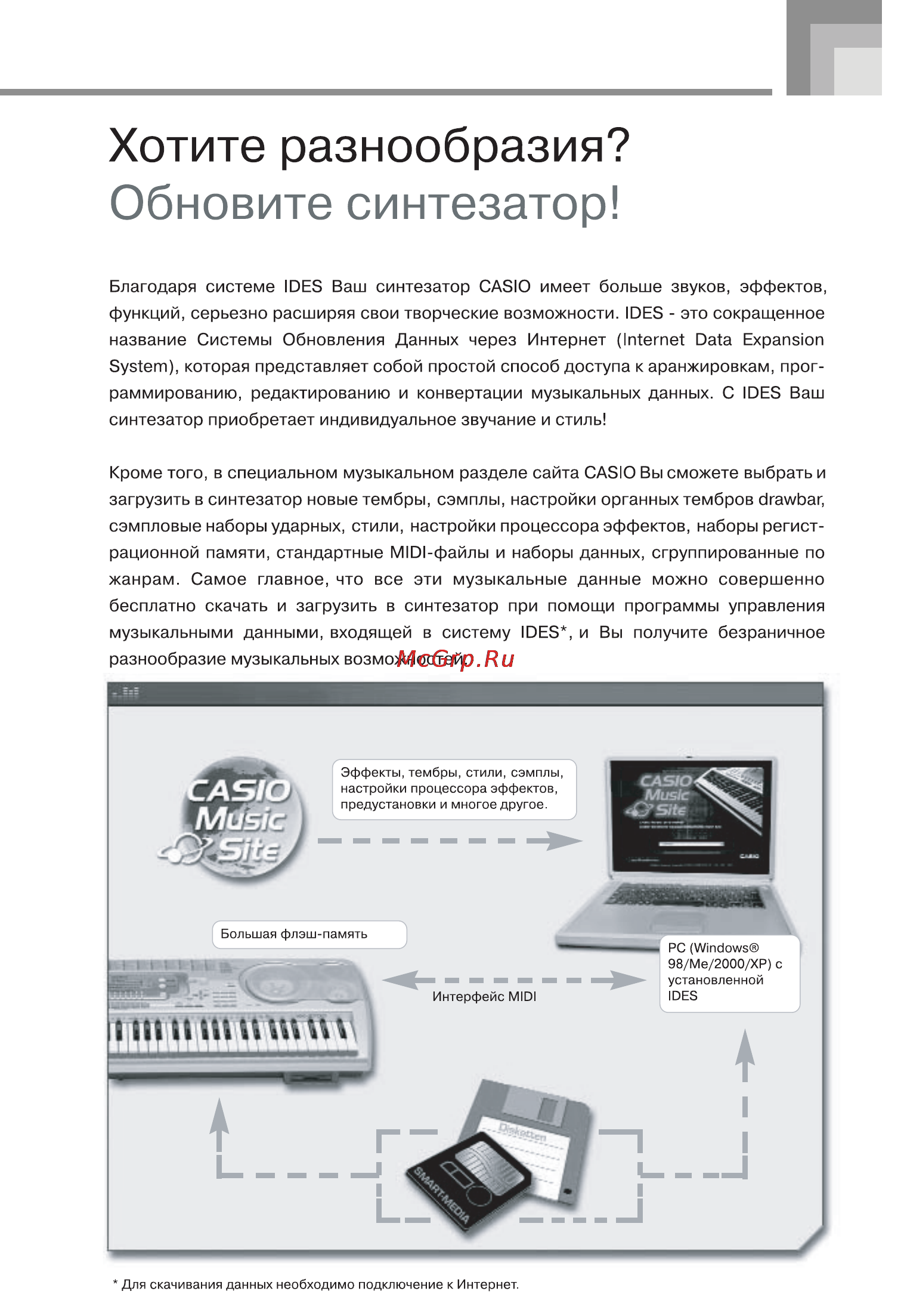 Casio CTK-900 Инструкция по эксплуатации онлайн [112/124] 4075