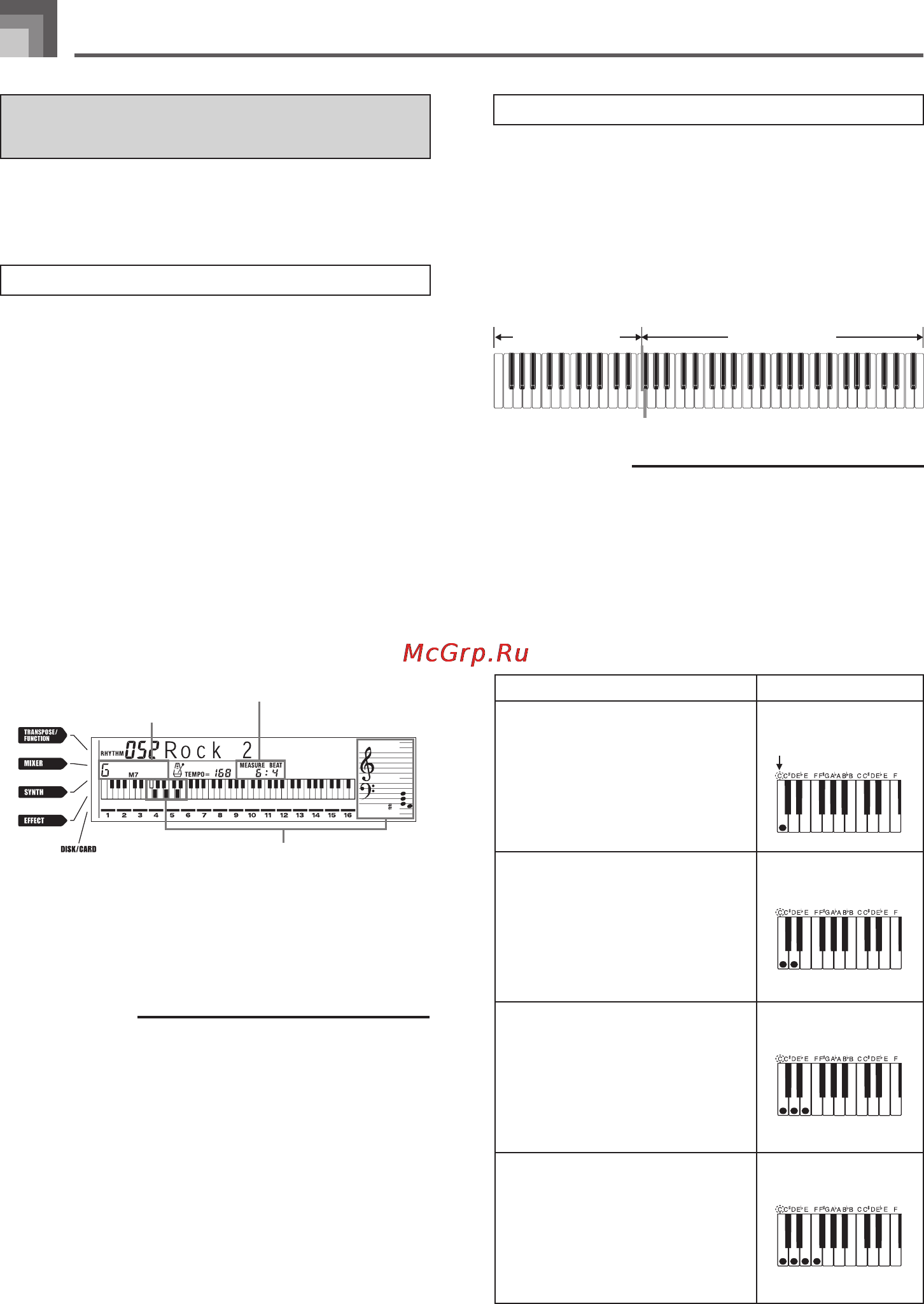 Casio CTK-900 [32/124] Автоаккомпанемент