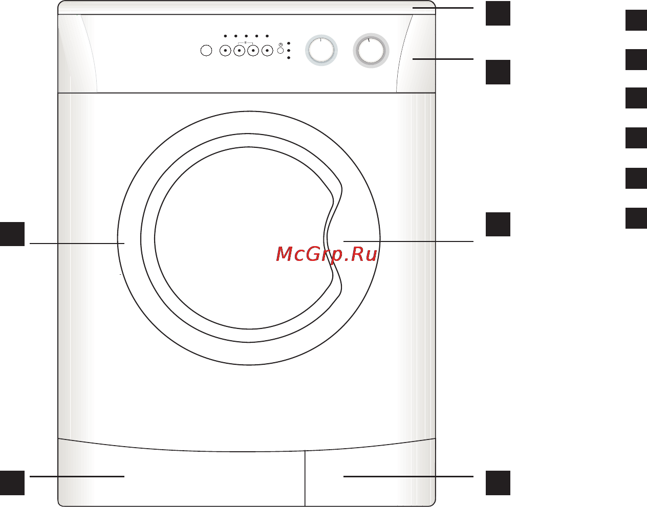 Beko WKD 25100 T [32/52] Your washing machine