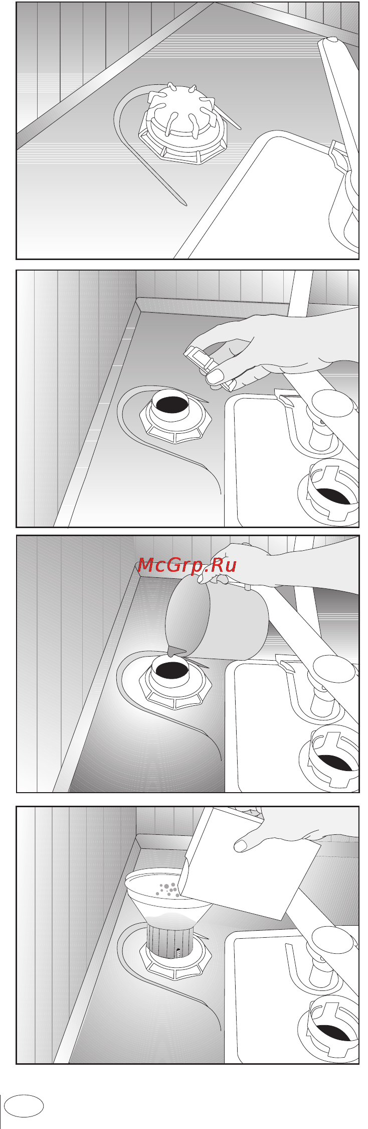 Beko DFS 2531 [11/26] При первой эксплуатации