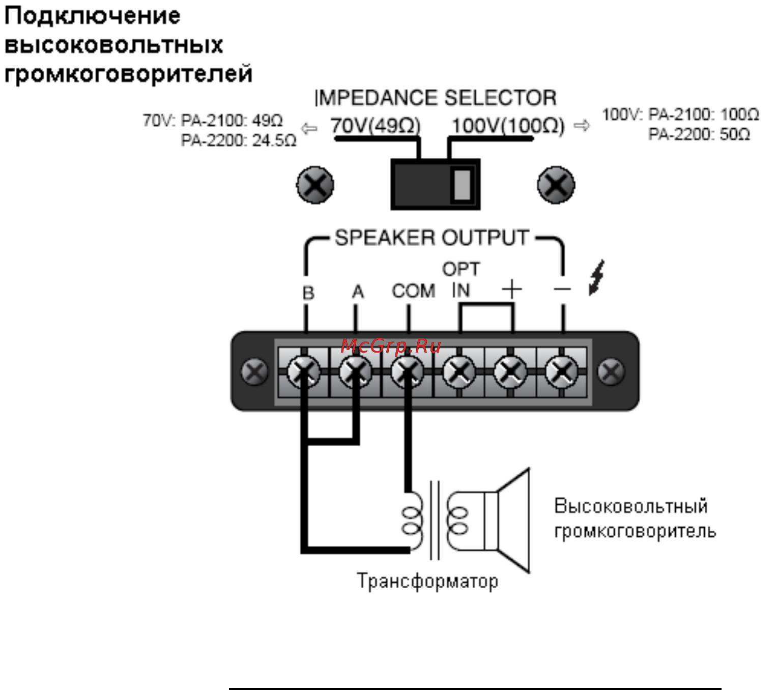 Inter-M РА-2200М Инструкция по эксплуатации онлайн [9/11] 4145