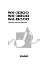 Casio WK-3800 Инструкция по эксплуатации