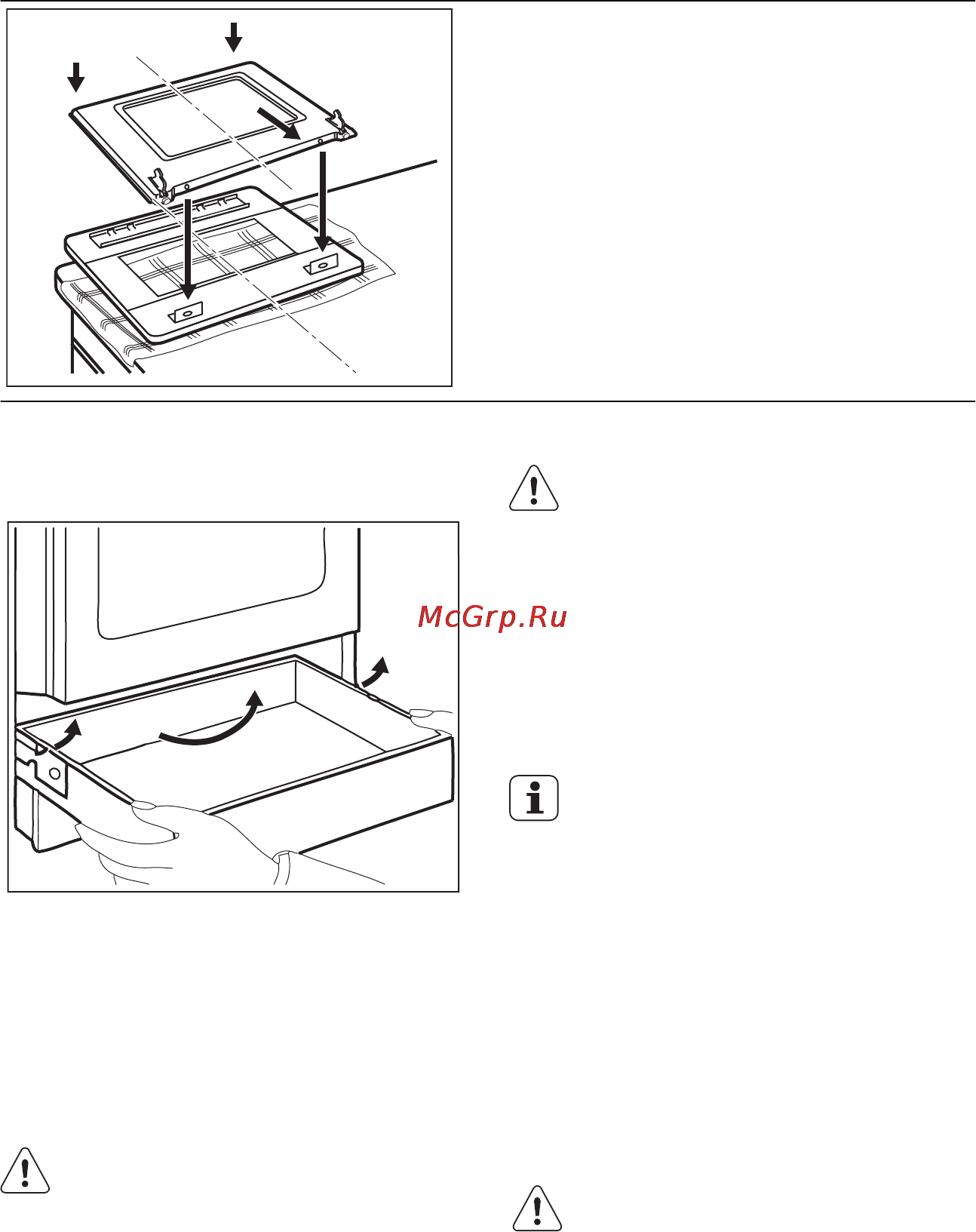 Electrolux EKK 513519 X [56/64] Виймання шухляди