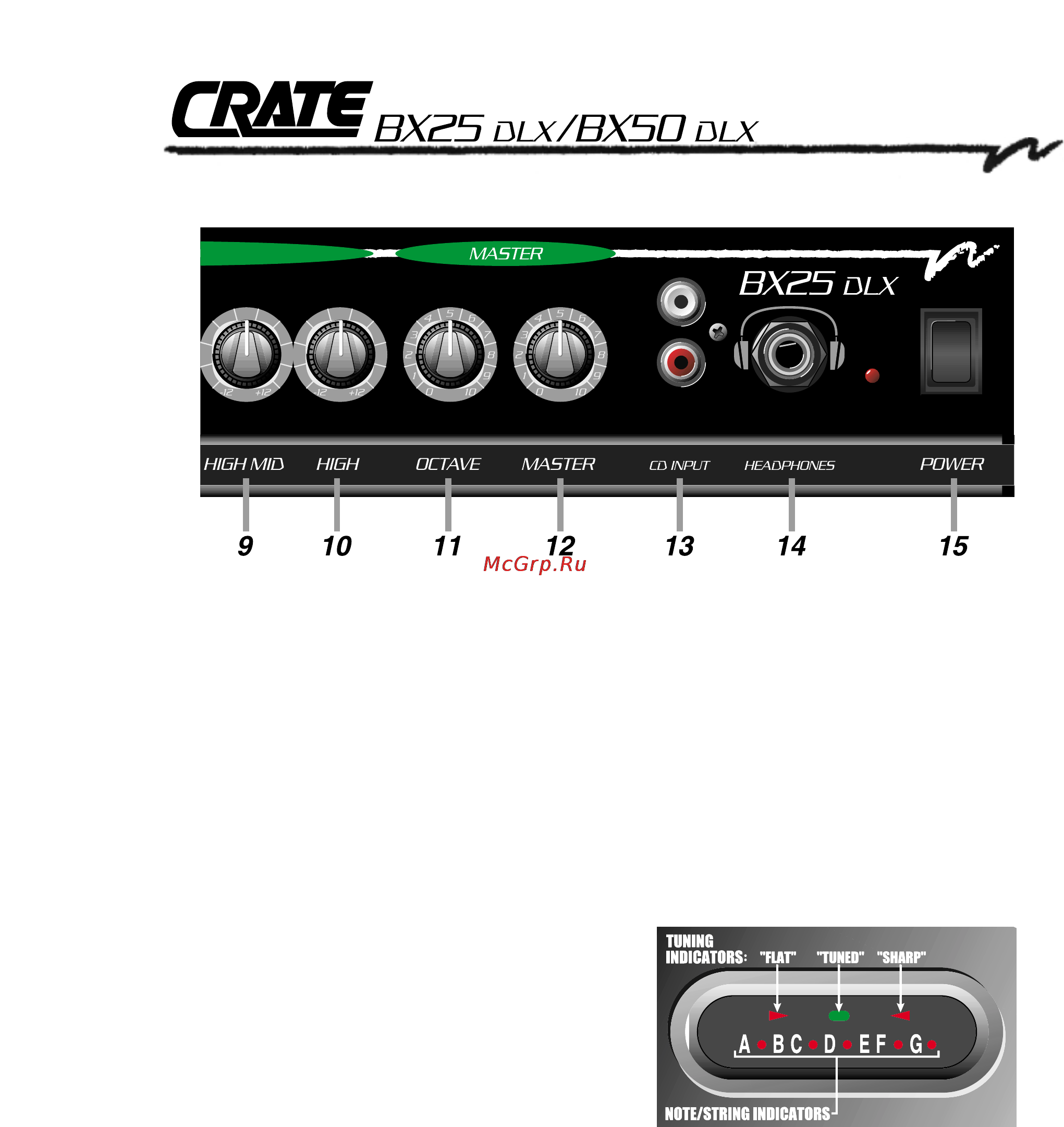 Crate BX25DLX [5/8] Bass amplifier